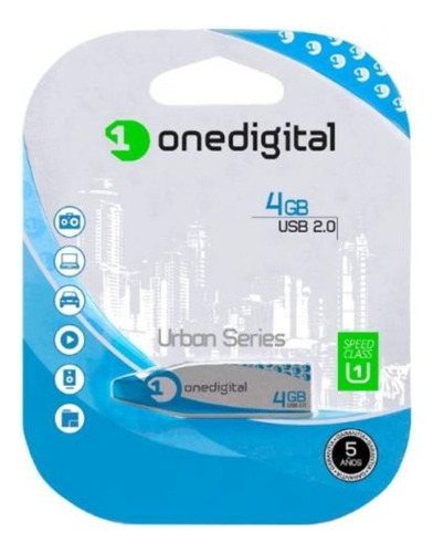 Memoria Usb 4gb Onedigital Garantía 5 Años