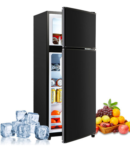Geekman Mini Refrigerador Con Congelador, Refrigerador Compa