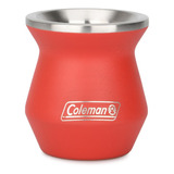 Mate Coleman Acero Inoxidable Color Rojo