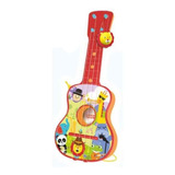 Guitarra 4 Cuerdas En Estuche Fisher Price Nikko 2725