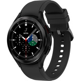 Reloj Samsung Galaxy Watch 4 Classic Smartwatch 46mm Color Negro Color De La Caja Black Color De La Correa Black Color Del Bisel Black Diseño De La Correa Liso