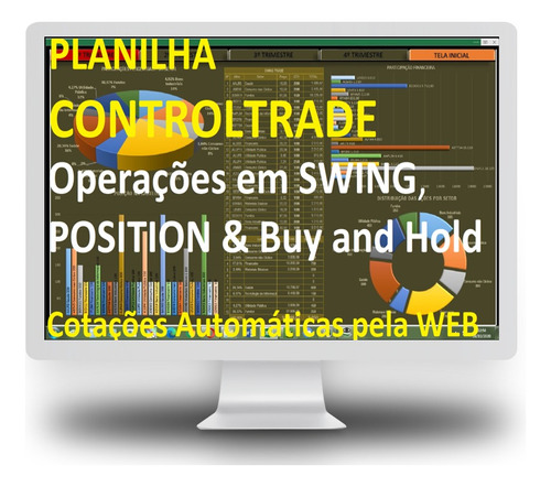 Planilha Trader Módulo Swing - Gestão Risco & Performance