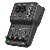 . Tarjeta De Sonido Usb Mini 2-in & 2-out 16bit/48khz Con