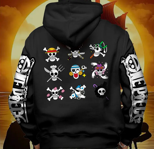 Sudadera Anime One Piece Logo