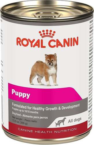 Alimento Royal Canin Canine Health Nutrition Puppy All Dogs Para Perro Cachorro Todos Los Tamaños Sabor Mix En Lata De 385g