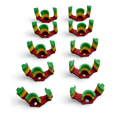 Kit 10 Budclip P Lst Low Stres Training Cultivo Indor Reggae | MercadoLivre