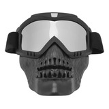 Capacete De Motocicleta Skull Goggles Dirt Bike Motorcycle