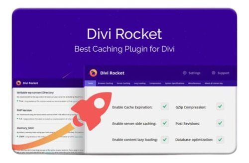 Plugin Divi Rocket Caching Plugin For Divi