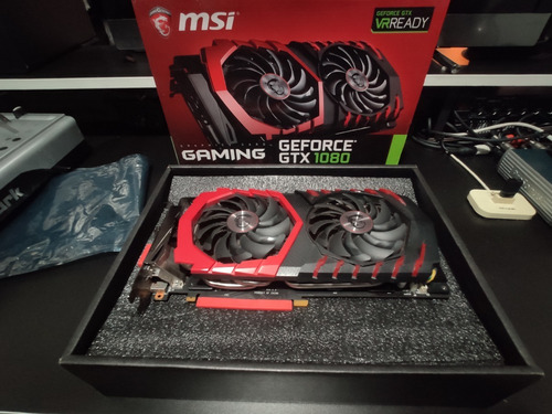 Nvidia Geforce Gtx1080 Msi 8gb Dual Fan