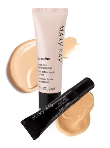 Maquillaje Acabado Mate+ Corrector Amarillo Iluminador 