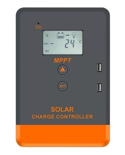 Controlador De Carga Solar 100% Mppt 30a Energia Fotovoltaic