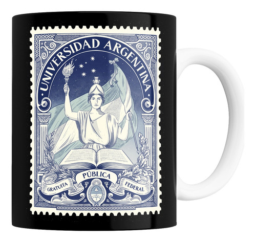 Taza De Ceramica - Universidad Argentina Gratuita Publica