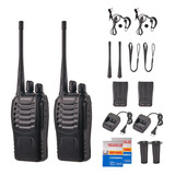 Walkie Talkies Baofeng Radios 2 Pcs,recargablemanos Libres