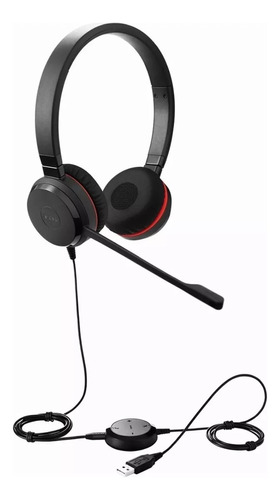 Headset Jabra Evolve 30 Ii  5399-829-309 Color: Negro