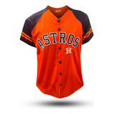 Jersey Casaca Beisbol Astros De Houston Bordada Baseball 