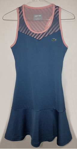 Vestido Deportivo Fit Tenis De Dama Ef3485 Lacoste Talla 36