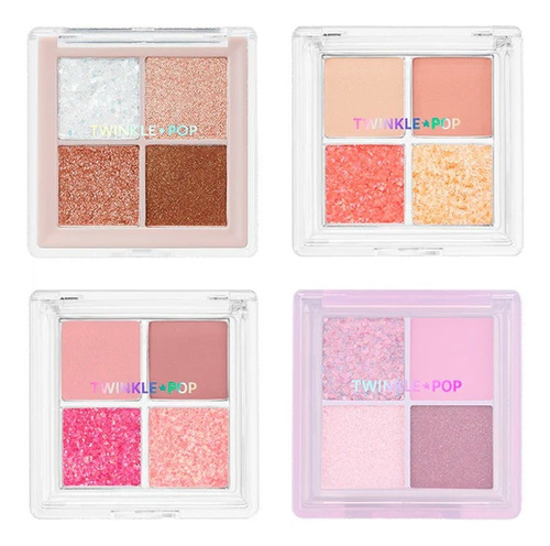 Paleta  De Sombras Pearflex Glitter Eye Palette- Twinkle Pop