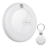 Mitag Mili Rastreador Localizador Con Funda Llavero Incluida Color Blanco