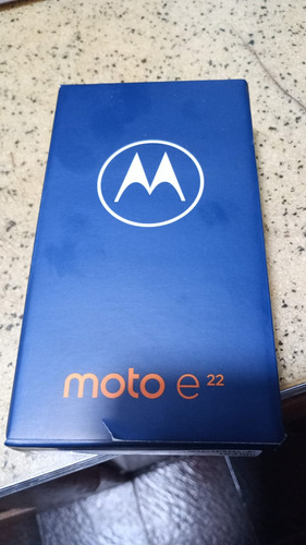 Celular Motorola E22 Nuevo Sin Abrir 