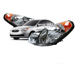 Par Focos Delanteros Para Hyundai Accent New 2006-2011