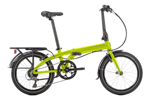 Bicicleta Plegable Urbana Guardabarros Tern Link D8 Color Safety Yellow Tamaño Del Cuadro Único