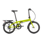 Bicicleta Plegable Urbana Guardabarros Tern Link D8 Color Safety Yellow Tamaño Del Cuadro Único