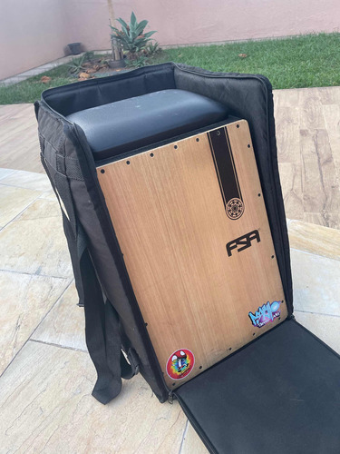 Cajon Elétrico Fsa Comfort + Bag Acolchoada E Brindes