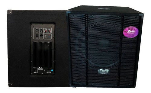 Gbr Bafle Powered  Sub 15 Woofer 15 Activo + Salida Pasivo