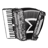 Acordeon Michael Acm8007n Pbk 80 Baixos Preto Perolado