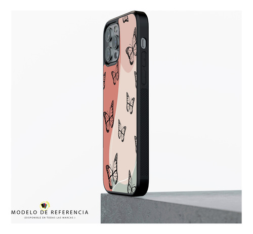Funda Diseño Para Xiaomi  Mosaico Mariposas Coloridas #1