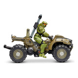 Halo 4  ?world Of Halo? Figura Y Vehiculo - Mongoose Con Mas