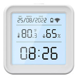 Tuya Sensor Temperatura Umidade Lcd Wifi Alexa E Google Home