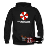 Poleron + Taza, Umbrella, Resident Evil, Playstation, Gamer, Videojuego, Xxxl / Kingstore10