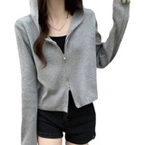 Sueter Cardigan Dama Sexy Casual Corto Unitalla Varioscolore