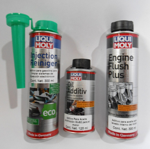 Kit Liqui Moly Engine Flush Oil Additiv Injection Reiniger