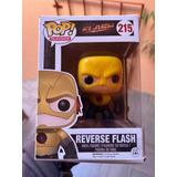 Funko Pop! Reverse Flash #215. Serie Flash Caja Con Detalle