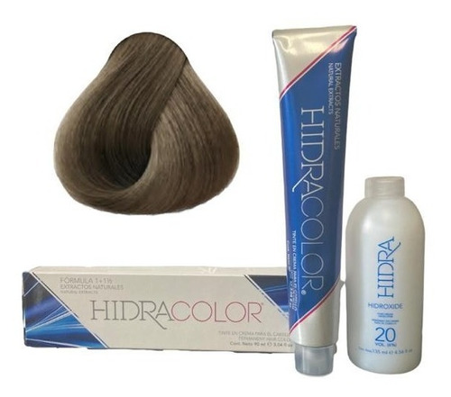 Hidracolor Tinte Tono 8 Rubio Claro Tubo 90 G