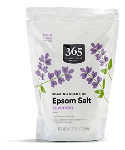 Sal De Baño 365 By Whole Foods Market, Sal De Epsom De Lavan