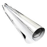 Vinil Cromo Plata Flexible 1.52 X 1 Metro