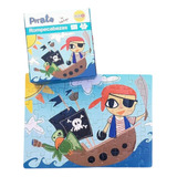 Rompecabezas Pirata Puzzle 60 Piezas Niños