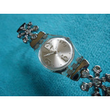 Swatch Swiss Mini Reloj Retro Para Mujer