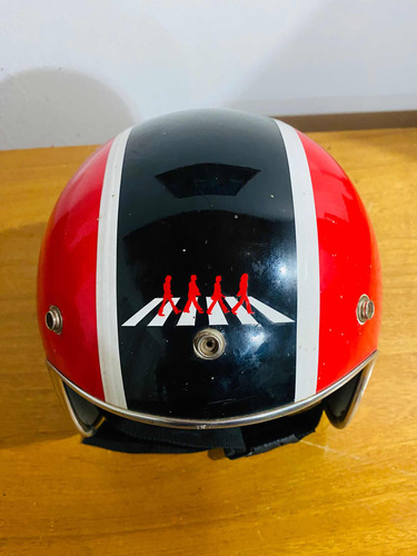 Casco Personalizado Scooter The Beatles