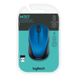 Logitech Mouse Inalámbrico M317, 2.4 Ghz Con Receptor Usb, S