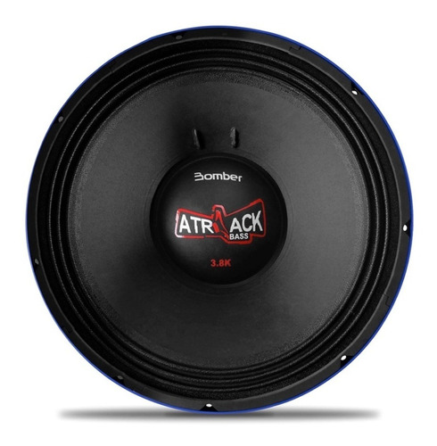 Woofer Profissional Bomber Atrack Bass Azul 15 Pol 1900w