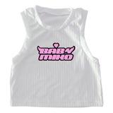 Remera Musculosa Crop Top Morley - Young Miko Baby Miko