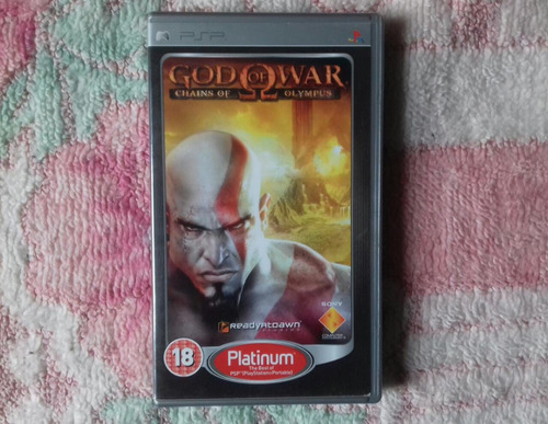 God Of War Chains Of Olympus Platinum - Psp