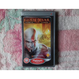 God Of War Chains Of Olympus Platinum - Psp