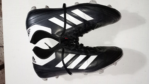 Botines adidas Negro Con Tapones Excelente Estado