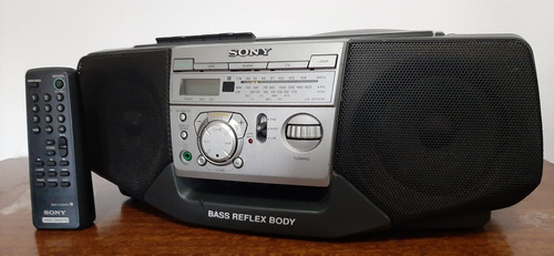 Radiograbador Sony Cfd-v34l Control Remoto Cd Cassette
