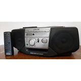 Radiograbador Sony Cfd-v34l Control Remoto Cd Cassette
